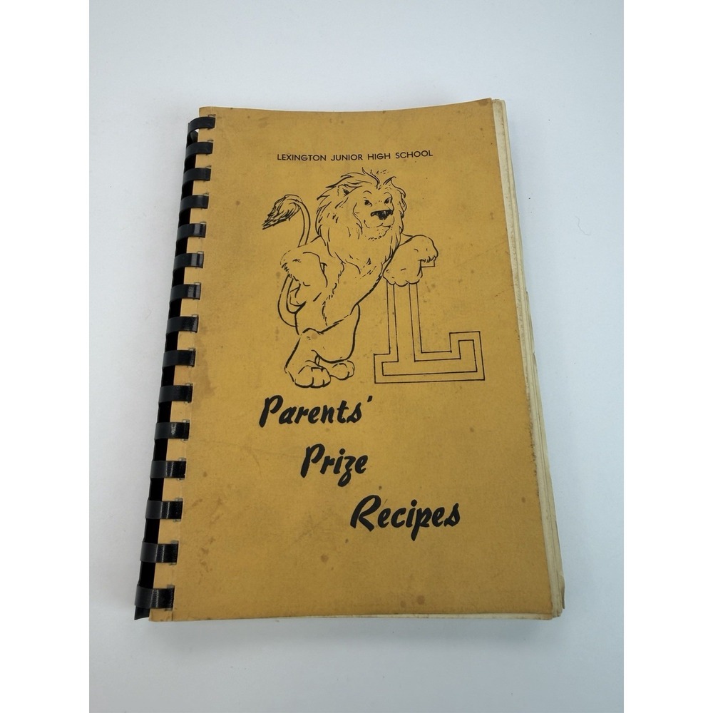 Lexington Junior High School Local Cookbook Cypress California‎ 1974 Vintage
